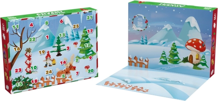 Plus-Plus adventný kalendár (600 ks)