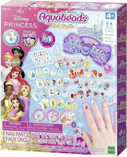 Aquabeads Disney Princess štúdio na zdobenie nechtov