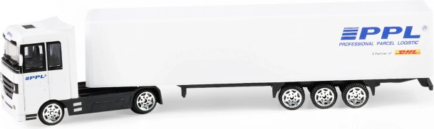 Kovový model kamiónu PPL 1:87 na voľnobeh