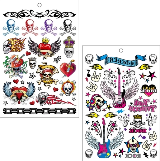 Tetovacie samolepky – kniha s viac než 200 motívmi