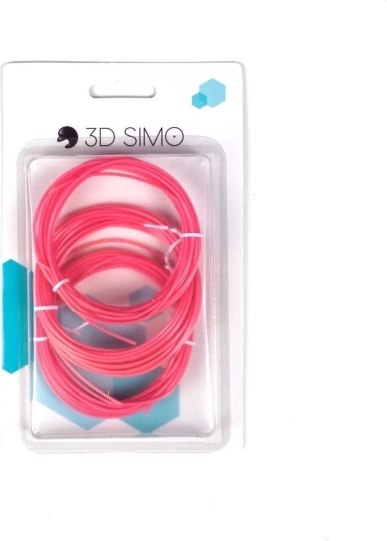 Termochromatický filament pre 3D pero, červený meniaci sa na biely, 1,75 mm, 15 m