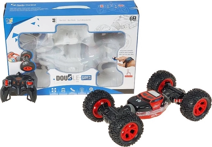 Ohybné RC auto na diaľkové ovládanie s pohonom 4x4 a LED svetlami