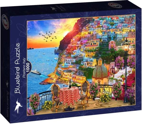 Puzzle Bluebird Positano, Taliansko 1000 dielikov