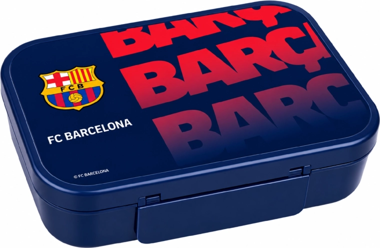 Trojkomorový box na desiatu FC Barcelona