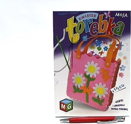 Moja Torebka filcová kabelka kvetina