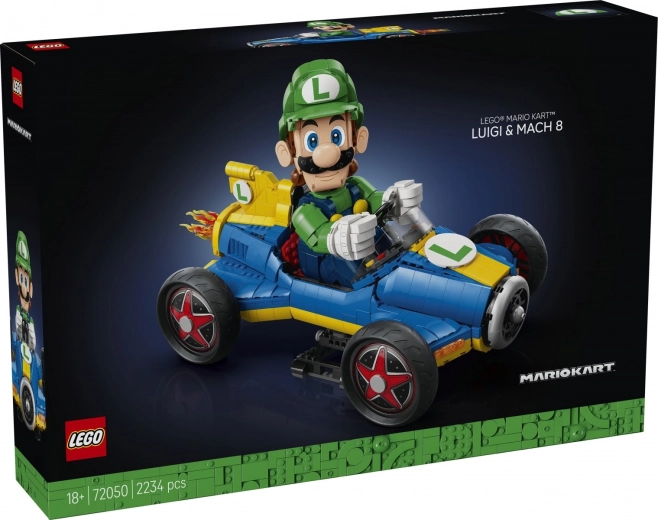 LEGO Super Mario Mario Kart – Luigi a Mach 8