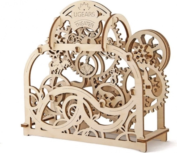 Ugears 3D mechanické puzzle Divadlo (70 dielikov)