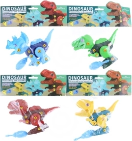 Skrutkovací dinosaurus stavebnica pre deti