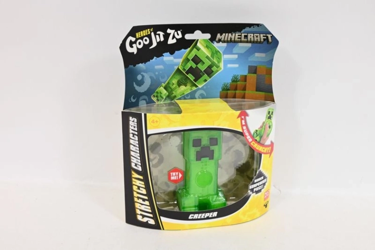 Heroes of Goo Jit Zu x Minecraft Creeper – naťahovacia figúrka