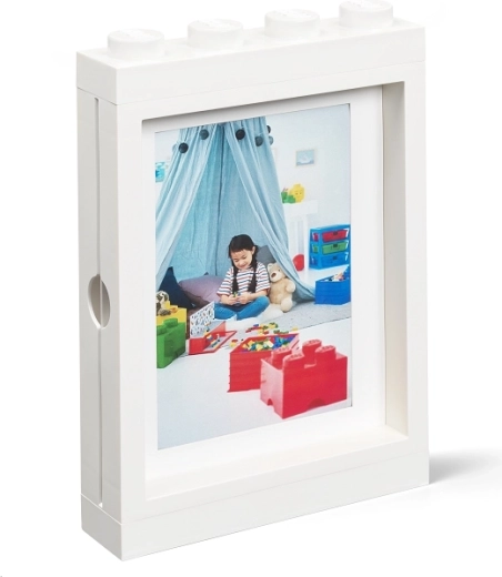 Lego fotorámik – biely