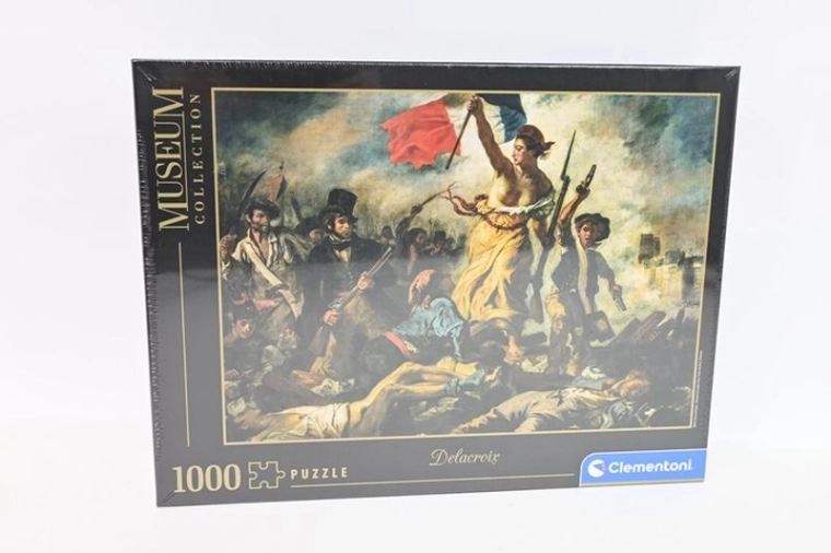 Clementoni Museum Collection puzzle Sloboda vedie ľud 1000 dielikov