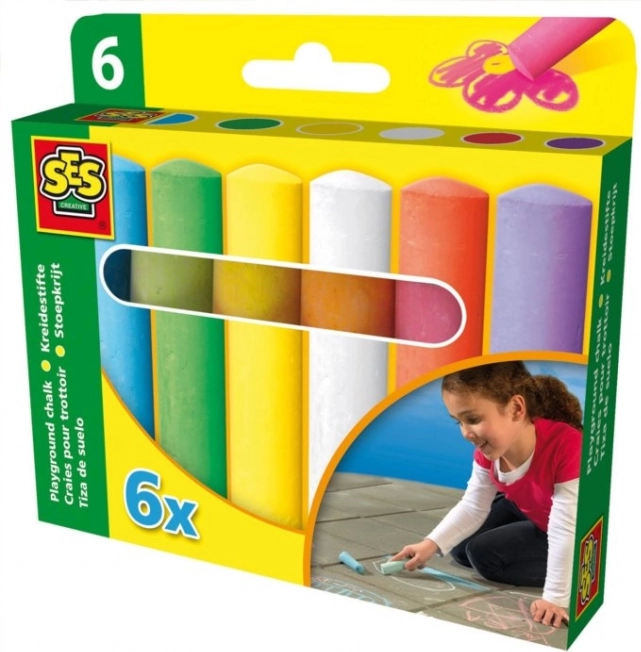 Kriedová sada na chodník