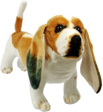 Plyšový pes basset 44 cm