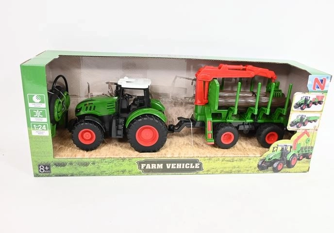 RC traktor s prívesom