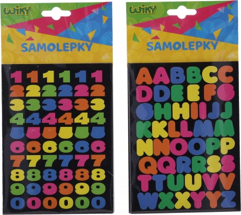 Nálepky 11,5 × 15 cm – 2 druhy