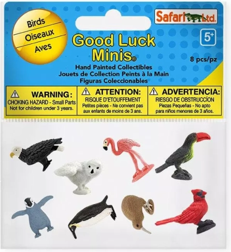 Safari Ltd. mini figúrky vtákov good luck minis funpack
