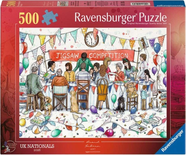 Ravensburger puzzle komunita 500 dielikov