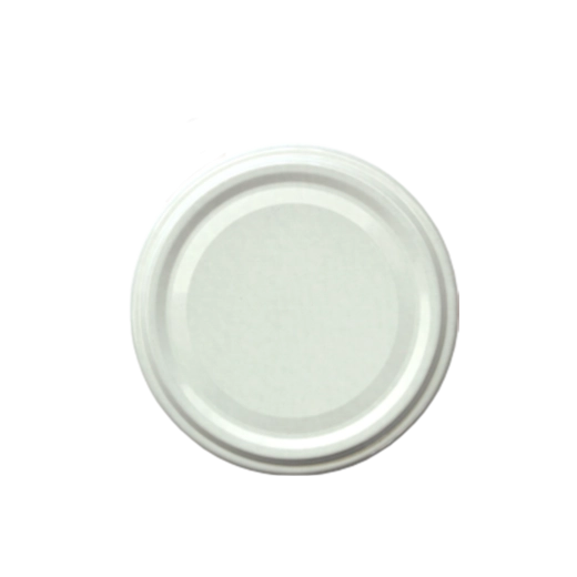 Sada čiernych kovových viečok 53 mm – 20 ks