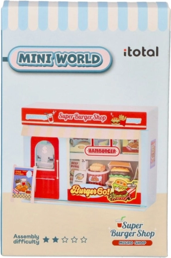 i-Total mini obchod s rýchlym občerstvením burger DIY