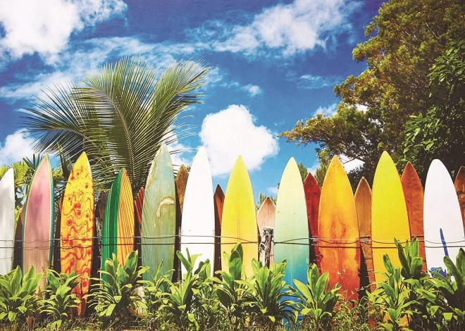 Puzzle Surferský raj 1000 dielikov EUROGRAPHICS