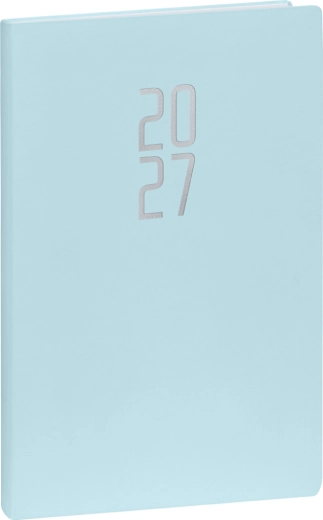Notique týždenný diár Ponza 2027 svetlomodrý 15 × 21 cm