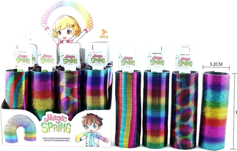 Perleťová kúzelná špirála 15 cm