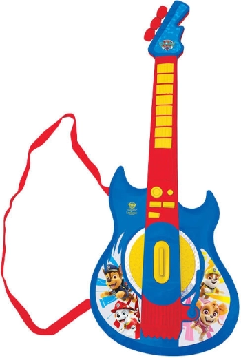 Elektronická gitara s mikrofónom Paw Patrol Lexibook