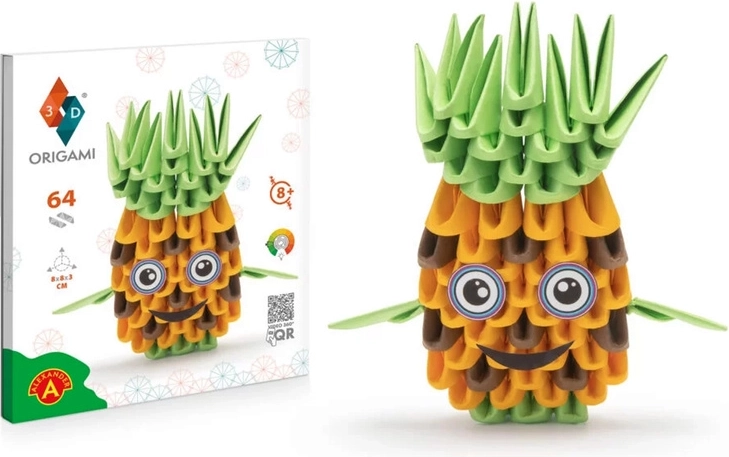 Alexander kreatívna súprava 3D origami ananás