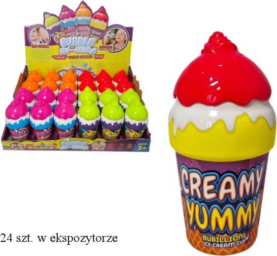 Bublifuk v tvare zmrzliny