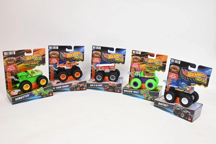 Hot Wheels monster truck – robustné autíčko s veľkými kolesami (JMK92)