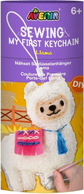 Kreatívna sada Uši si prívesok na kľúče - Lama