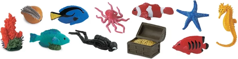 Safari Ltd. sada miniatúrnych figúrok koralový útes