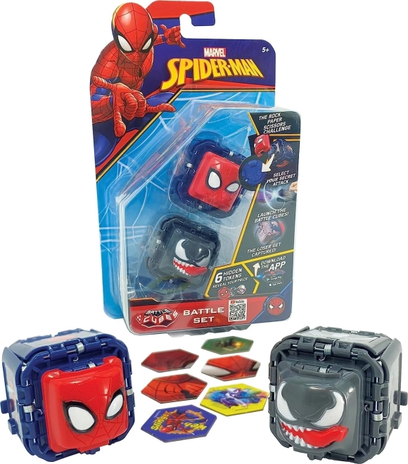 Battle Cubes MARVEL Spider-Man – sada 2 kociek