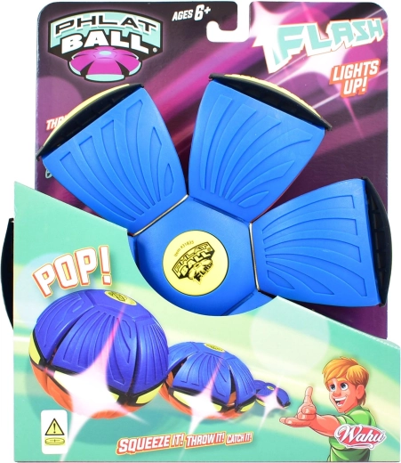 Phlat Ball Flash s LED svetlom – transformujúci lietajúci disk a lopta