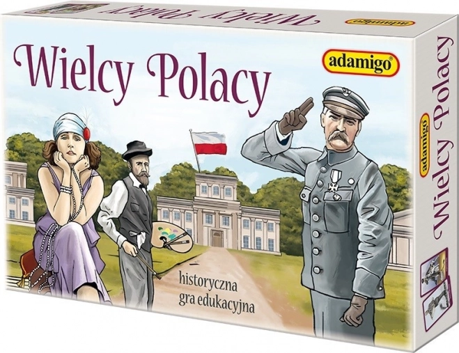 Wielcy Polacy – vzdelávacia stolová hra o významných poľských osobnostiach