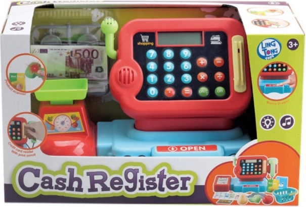 Pokladňa s váhou a skenerom