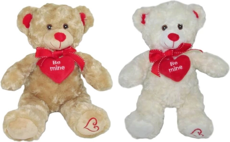 Plyšový medveď so srdcom 20 cm