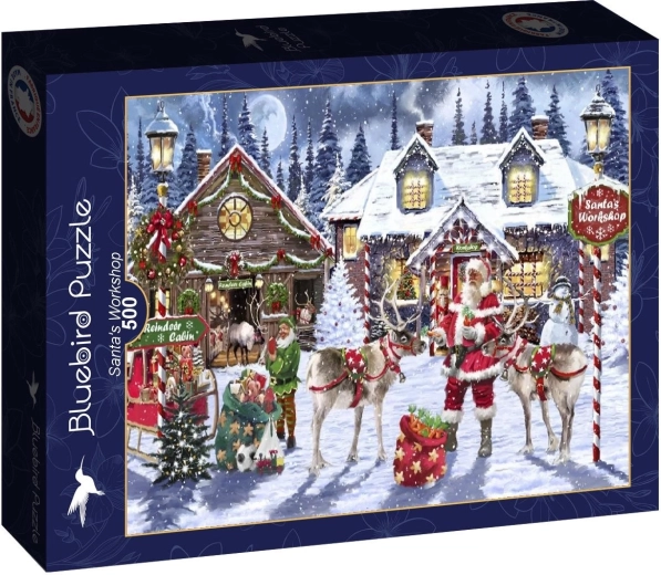 Bluebird puzzle Santova dielňa 500 dielikov