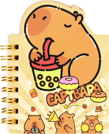 Zápisník kapybara - 1 kus