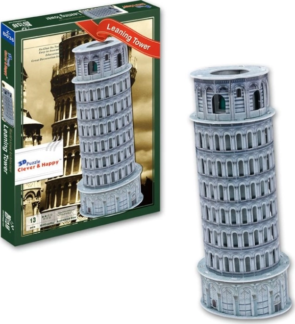 3D puzzle Šikmá Veža Pisa