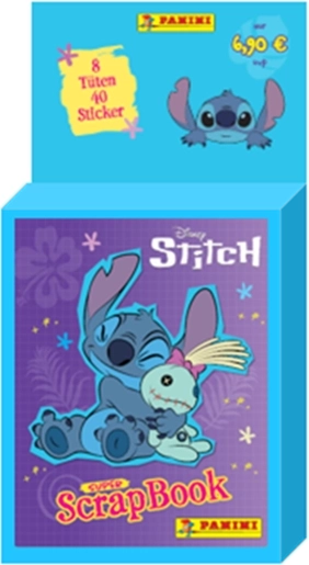 Disney Stitch super scrapbook kolekcia samolepiek (eco blister)