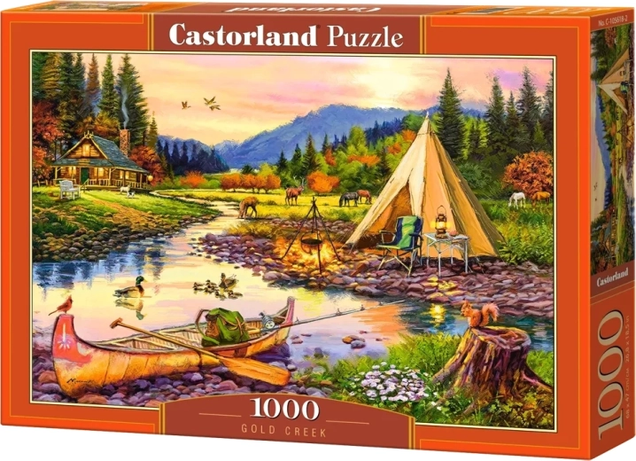 Castorland Puzzle Zlatý potok 1000 dielikov