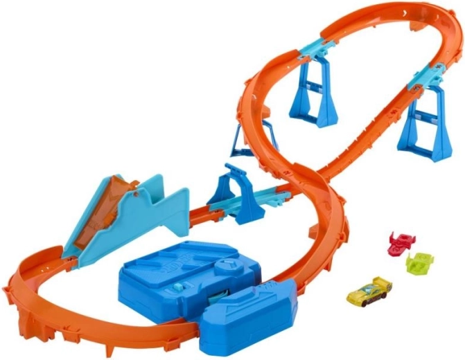 Hot Wheels Track Creator nadupaná sada s boosterom