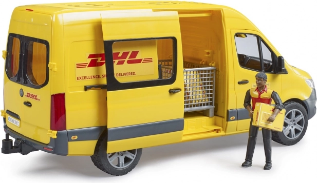 Bruder dodávka Mercedes-Benz Sprinter DHL s vodičom a príslušenstvom