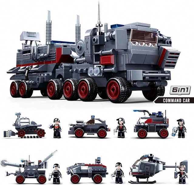 Sluban Space War veliteľské vozidlo – samostatná časť stavebnice