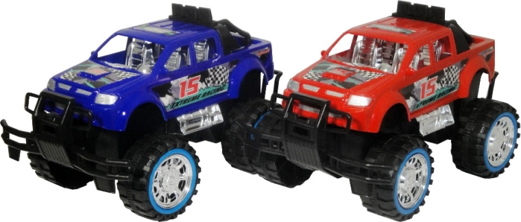 Terénne auto s naťahovacím pohonom