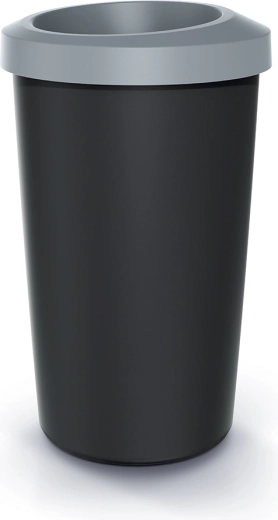 Odpadkový kôš Compacta R Drop 45 l svetlosivý