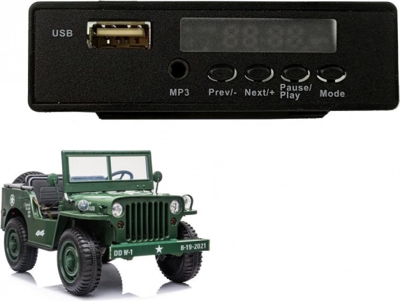 Hudobný panel pre elektrické vozidlo JH101