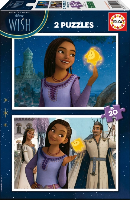 Educa puzzle Praní 2×20 dielikov