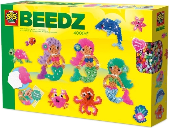 Ses Creative Beedz zažehľovacie koráliky – morské víly a morské zvieratká